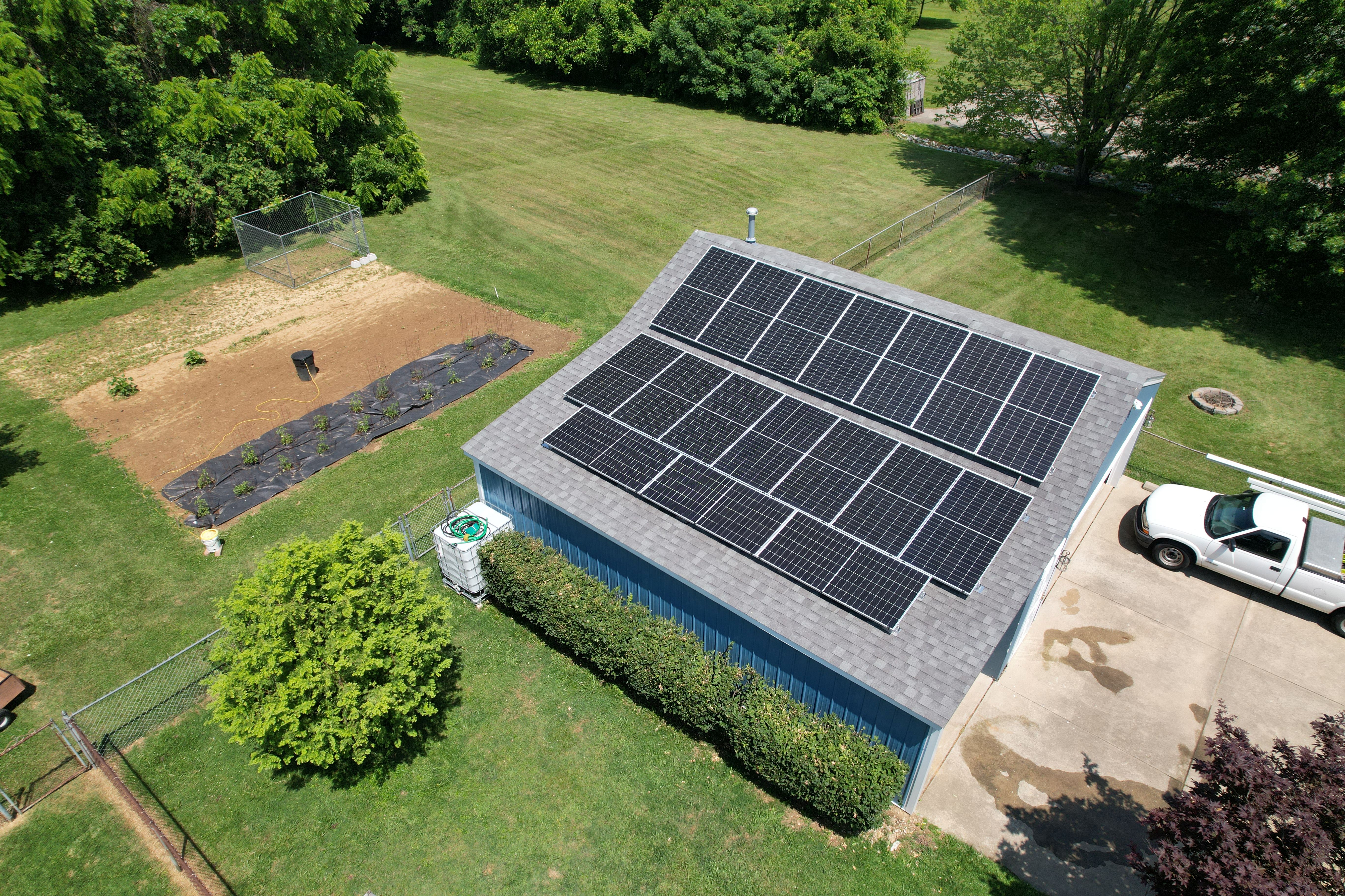 Residential solar installation